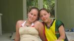 M�gane et Tamara repr�zente SBH
